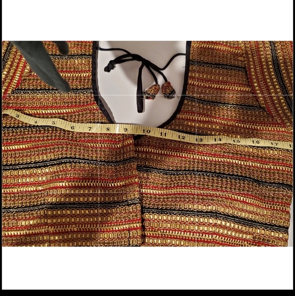 NWOT Indian saree blouse crop top - Picture 6 of 6